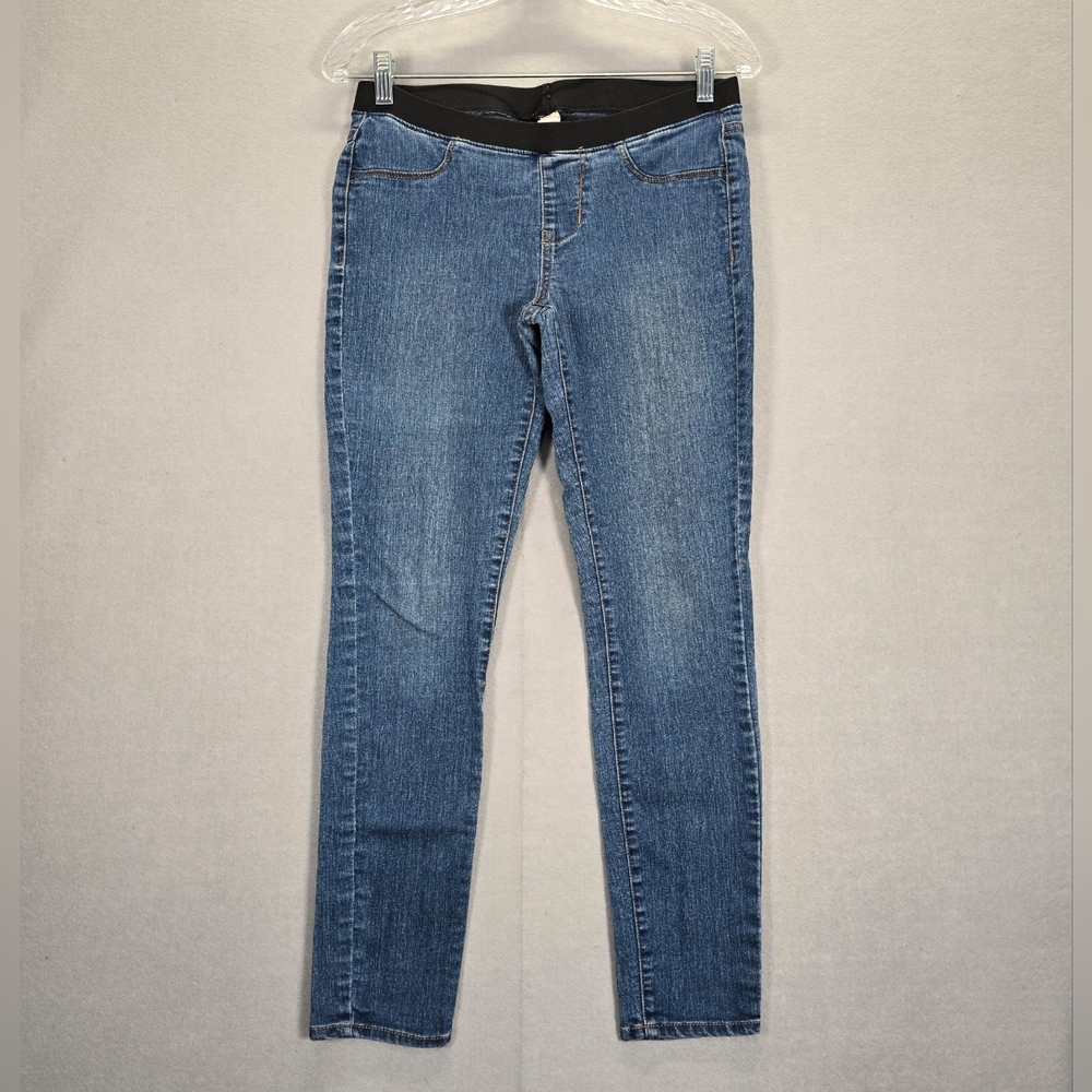 Old Navy RockStar Skinny Size 6 Long Denim Blue Jeans Stretch